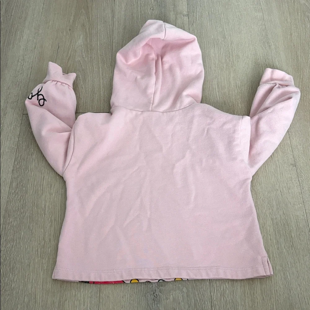 Baby Gap Disney Kids Girls Hoodie 4 Years Pink Mickey Minnie Design Cotton
